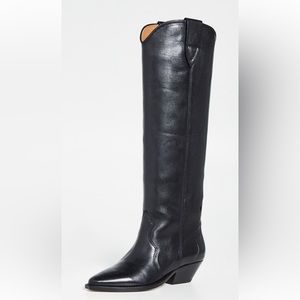 Isabel marant denvee boots tall black 40 NEW